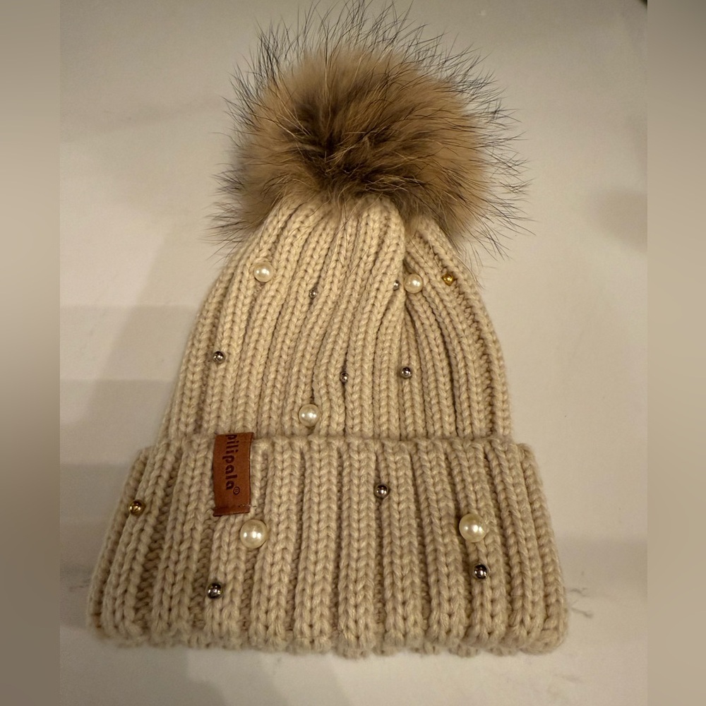 NWOT Embellished Winter Hat